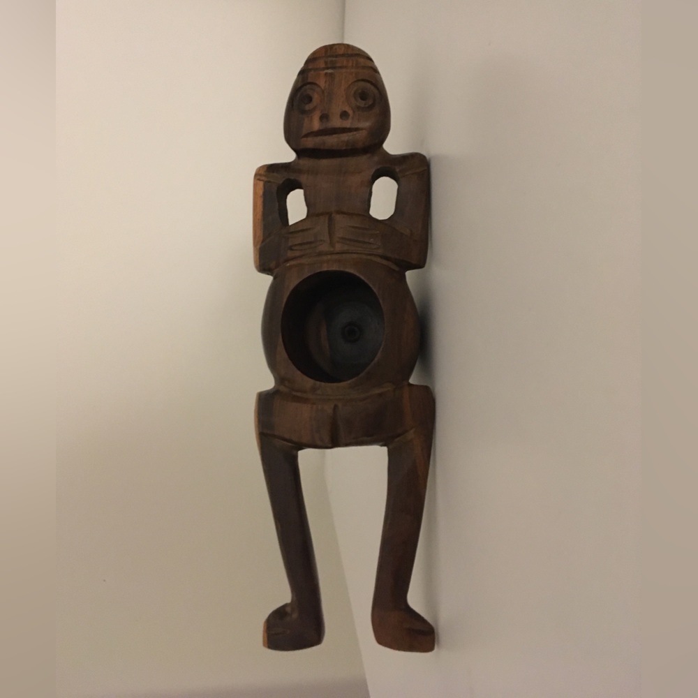 Unique Guayacan (ironwood) carving